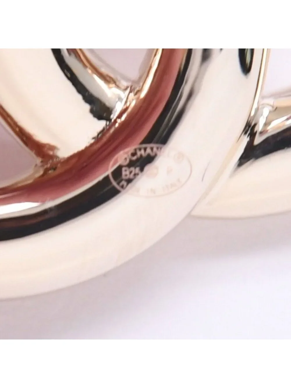Chanel Earrings CC Logo Light Gold 25